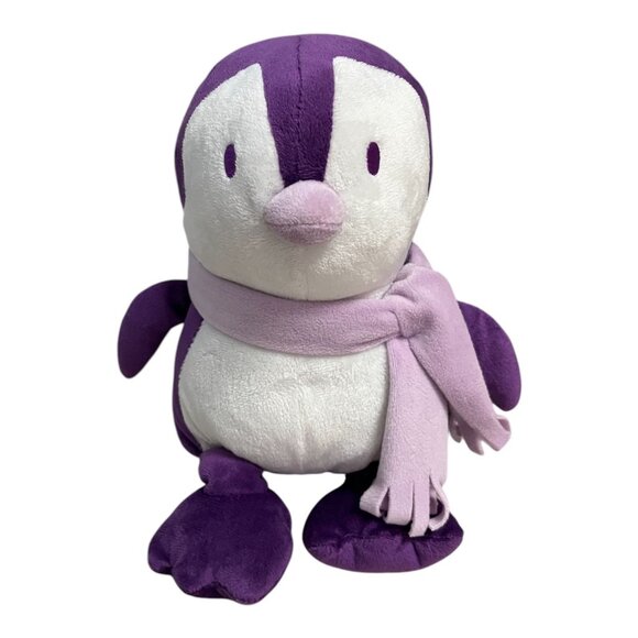 Tupperware Purple Plush Penguin with Scarf – Promo Collectible Toy - Picture 1 of 8